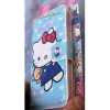 iPHONE 5G 5s Hello Kitty Pembe Kapaklı Cüzdanlı Kılıf - Thumbnail (1)