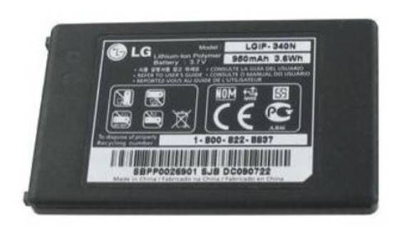 LG Lgip-340n Xeon, LX265 Rumor 2 GT350 KS500 Batarya Pil - 0