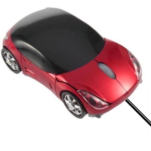 ANEEX E-M309R USB ARABA OPTİC KIRMIZI MOUSE-FARE - 0