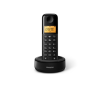 Philips D130 Dect Telefon Telsiz Siyah , Dect Telefon D1301B - Thumbnail (2)