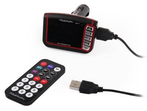 Powerway FM-17 2GB Fm Modülatör Fm Transmitter - 1