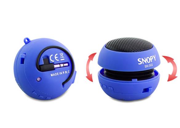 Snopy SN-302 Mavi Micro SD Hamburger Mini Ses Bombası - 0