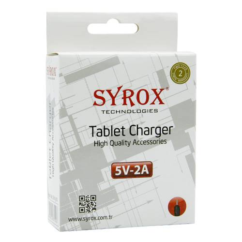 Syrox SYX-J10 5V 2A İnce uç Tablet Şarj Aleti - 2